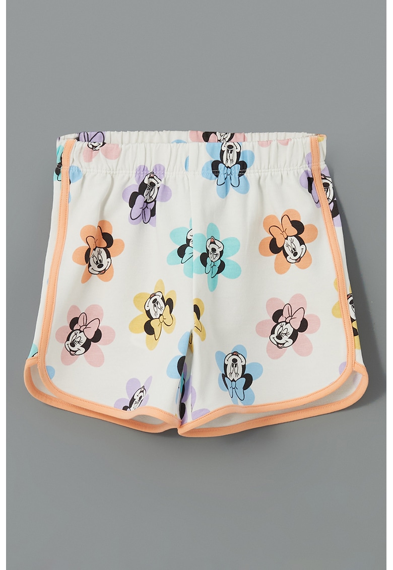 Pantaloni scurti cu imprimeu cu Minnie Mouse