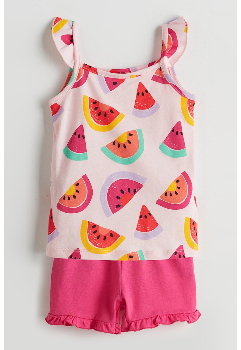 Set de top si pantaloni scurti