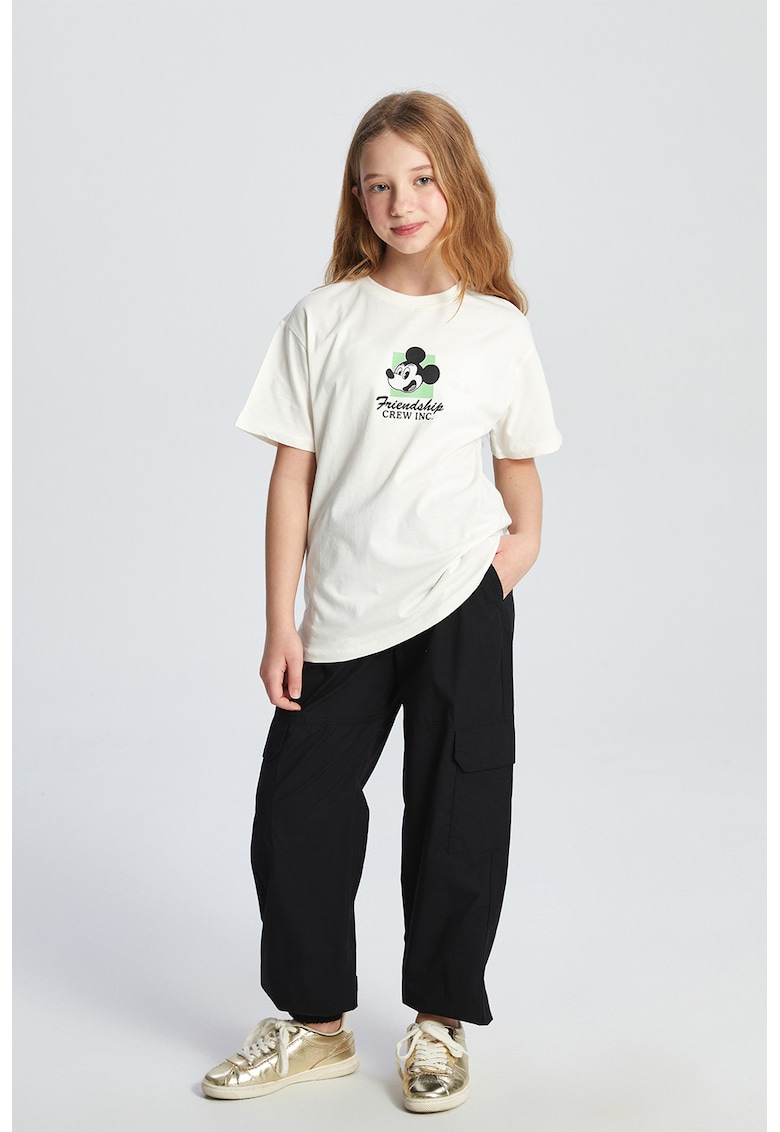 Tricou regular fit cu imprimeu pe partea din spate