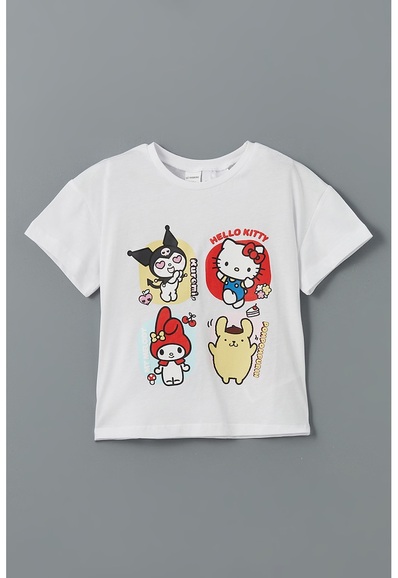 Tricou cu imprimeu cu desene animate