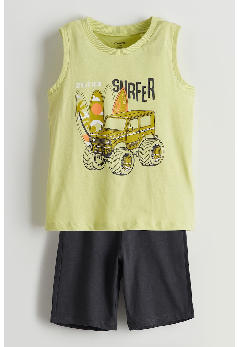 Set de top si pantaloni scurti