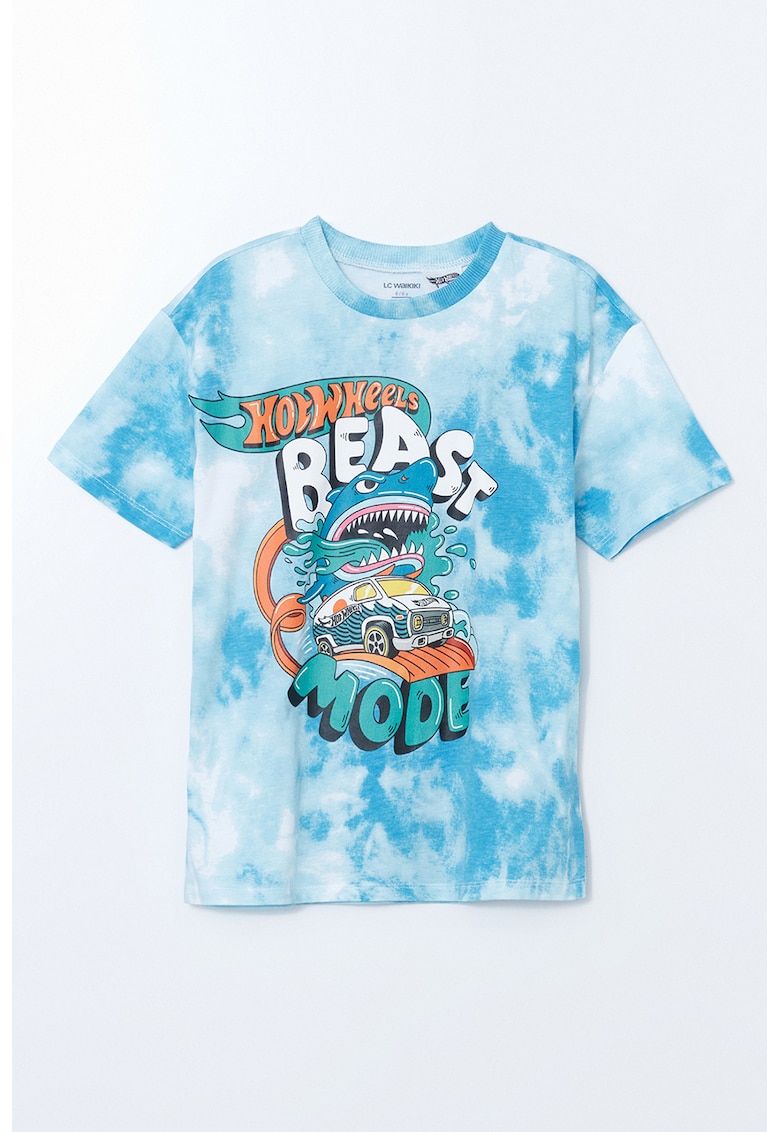 Tricou cu imprimeu How Wheels