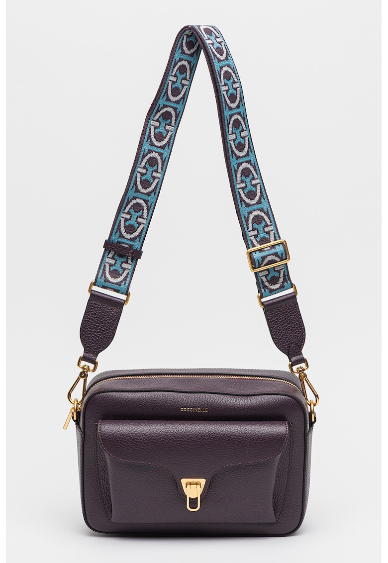 Geanta crossbody din piele cu etui frontal Beat