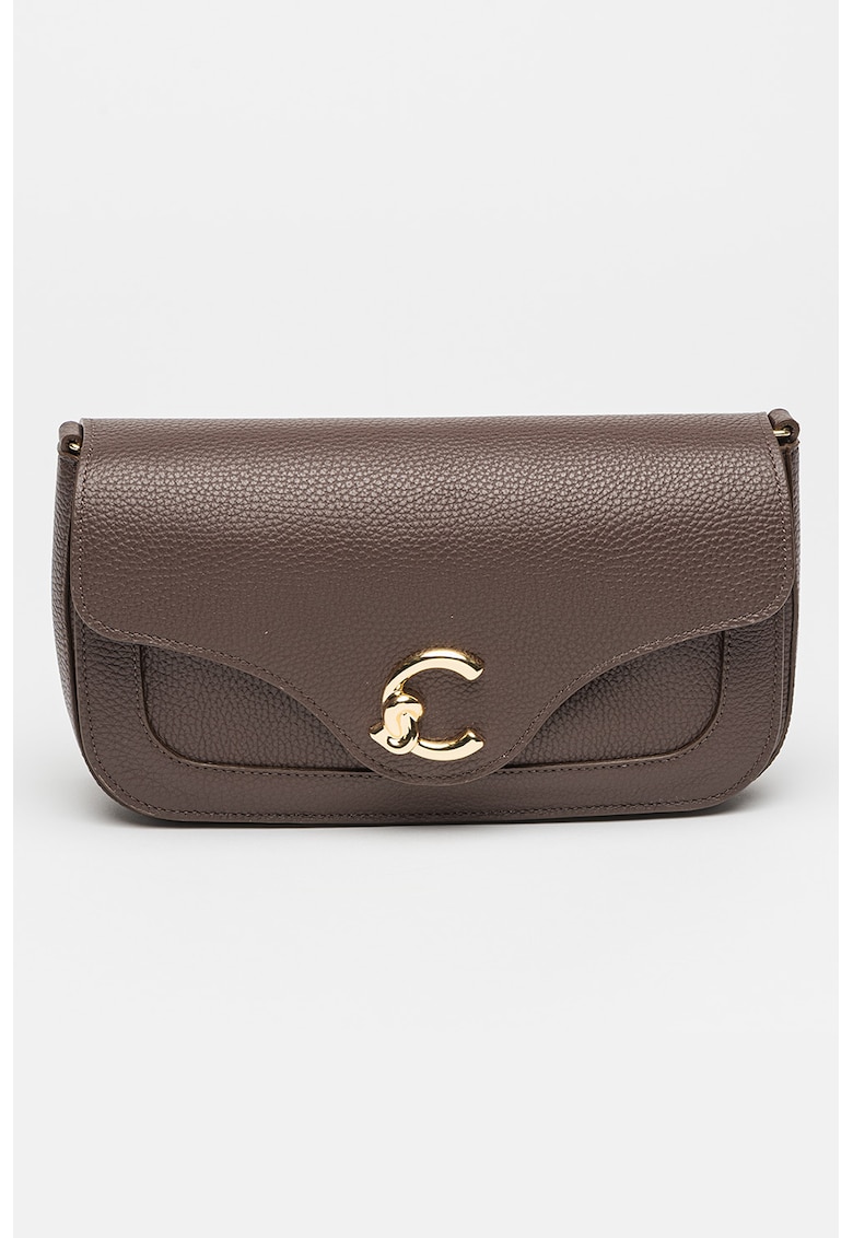 Geanta crossbody de piele cu model colorblock C-Me