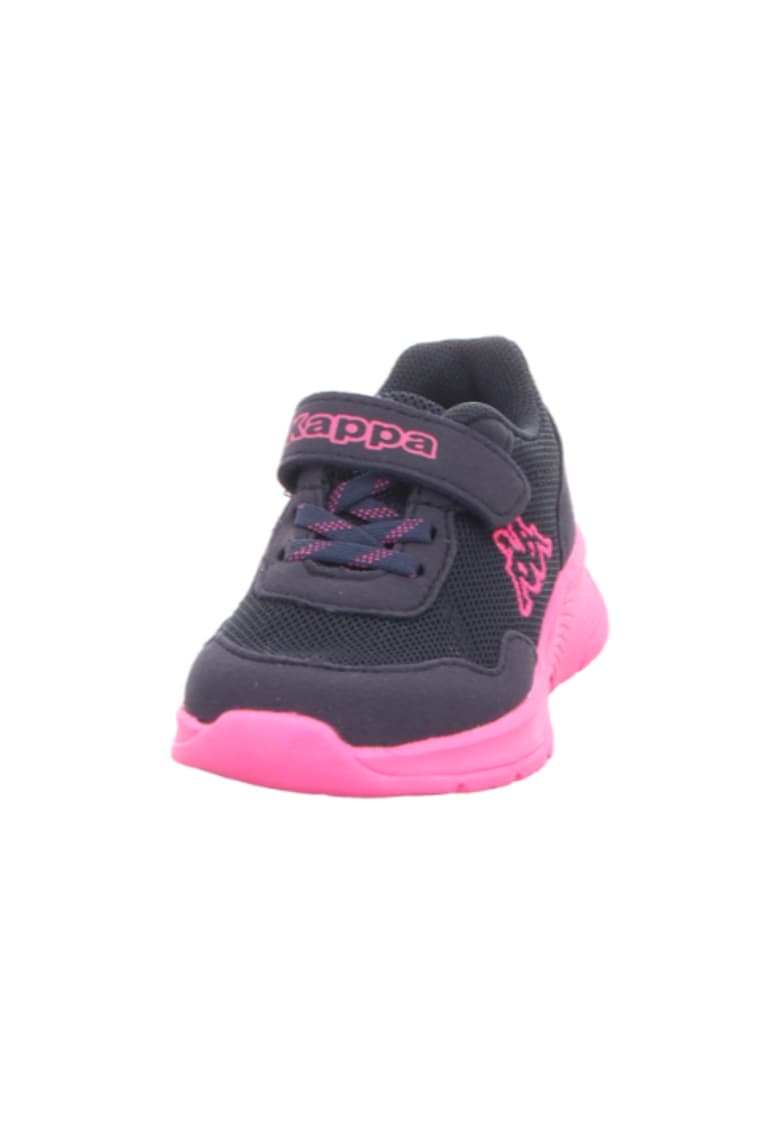 Pantofi Fete Textil - Negru/Roz