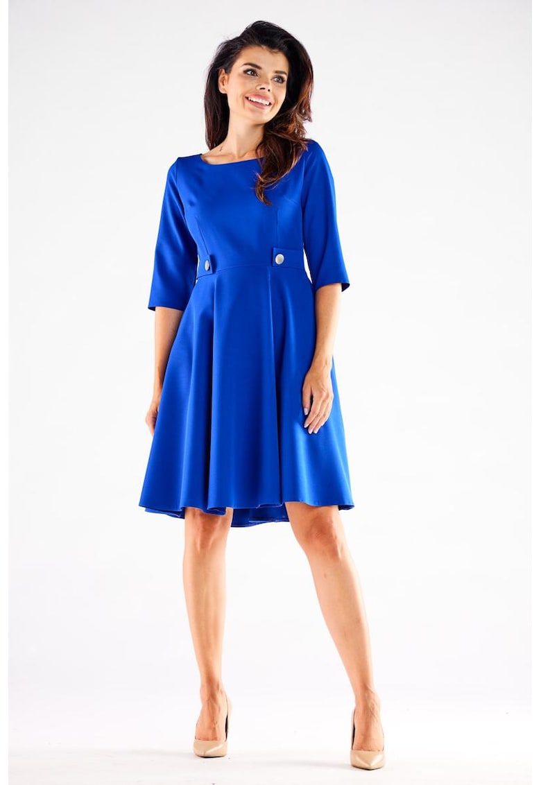 Scurta Rochie Maneca trei sferturi - Elegant A520