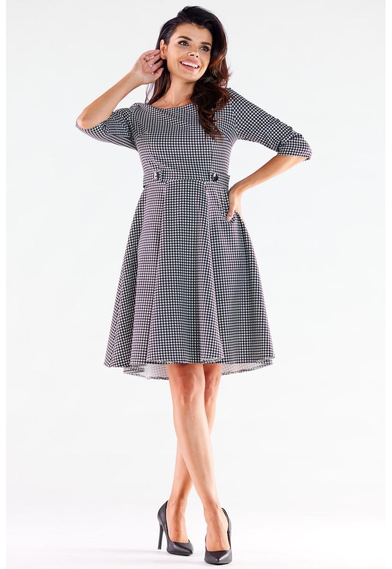 Scurta Rochie Maneca trei sferturi - Elegant A520