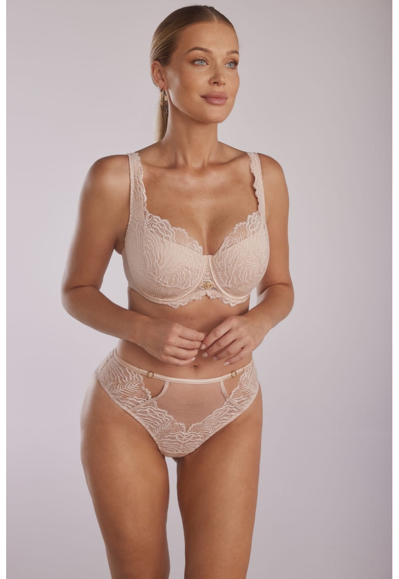 Chiloti hipster cu garnituri din dantela Luna