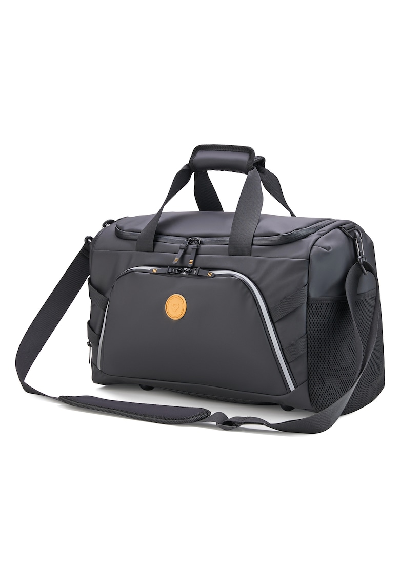 Geanta voiaj/sport impermeabila Cambridge - 45x27x20 cm - compartiment incaltaminte cu igienizare prin ozon (USB) - poliester premium - negru Geanta voiaj/sport impermeabila Cambridge - 45x27x20 cm - compartiment incaltaminte cu igienizare prin ozon (USB) - poliester premium - negru
