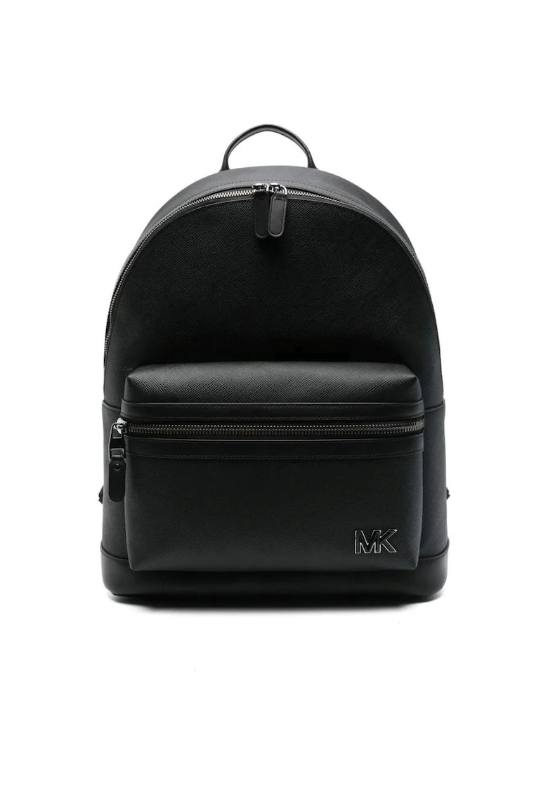 Rucsac Negru - Piele de vaca - Marime universala