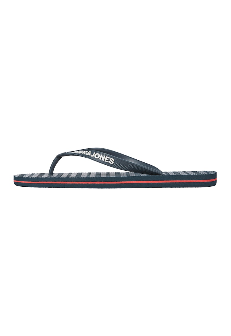 Papuci flip-flop cu logo Basic - Bleumarin