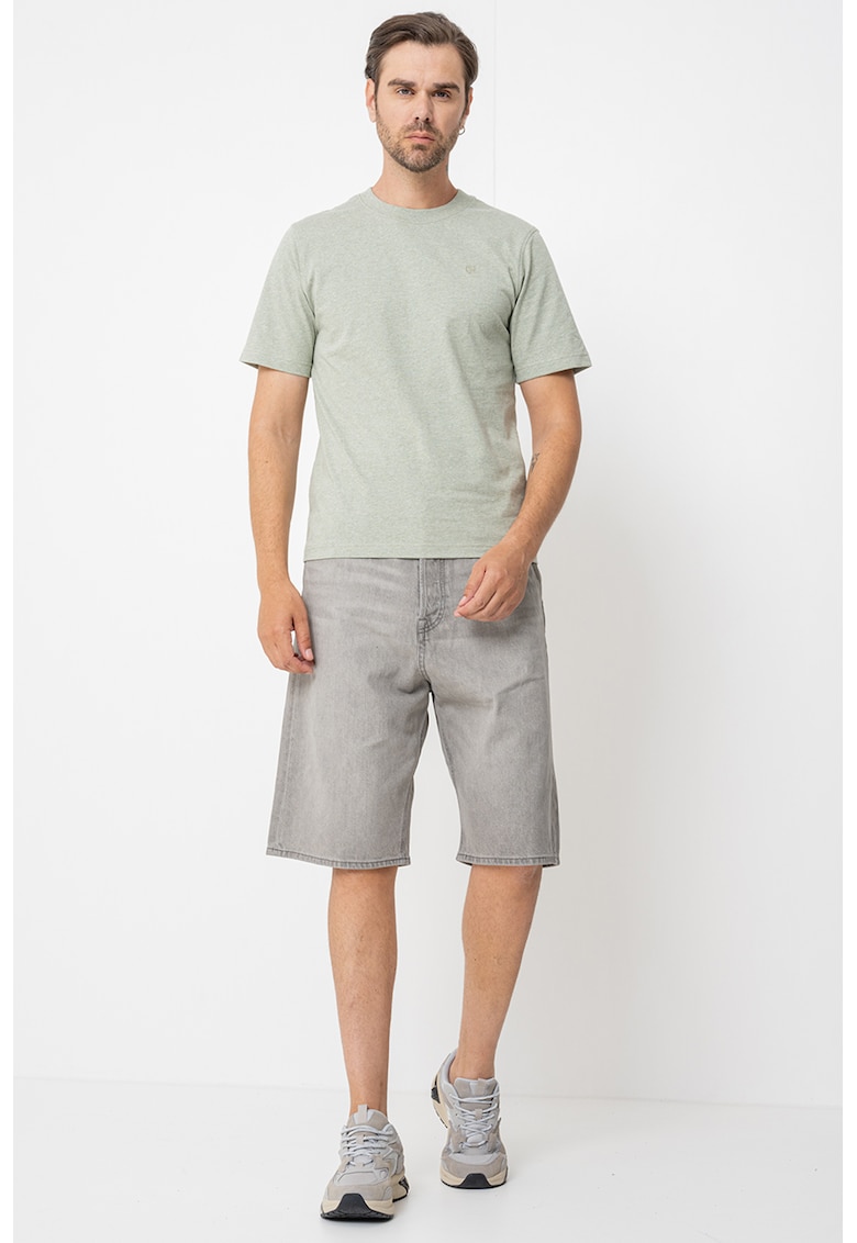 Tricou din bumbac Logan - Verde pal