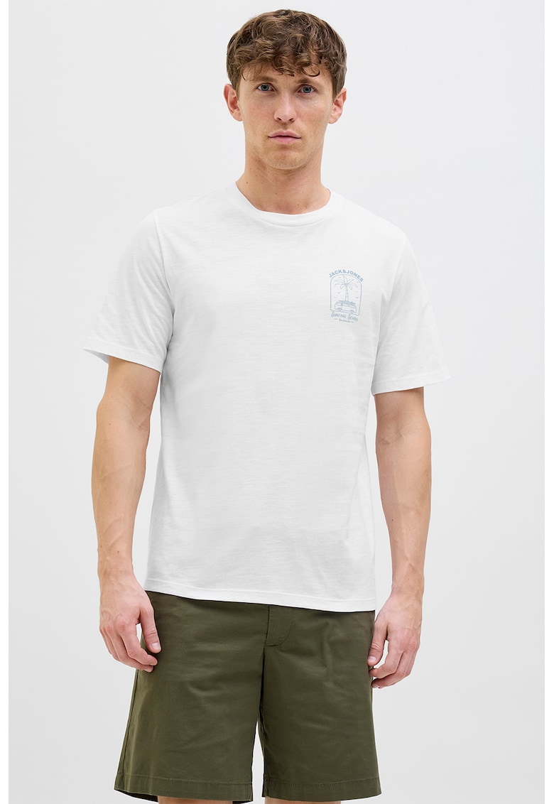 Tricou regular fit cu imprimeu text