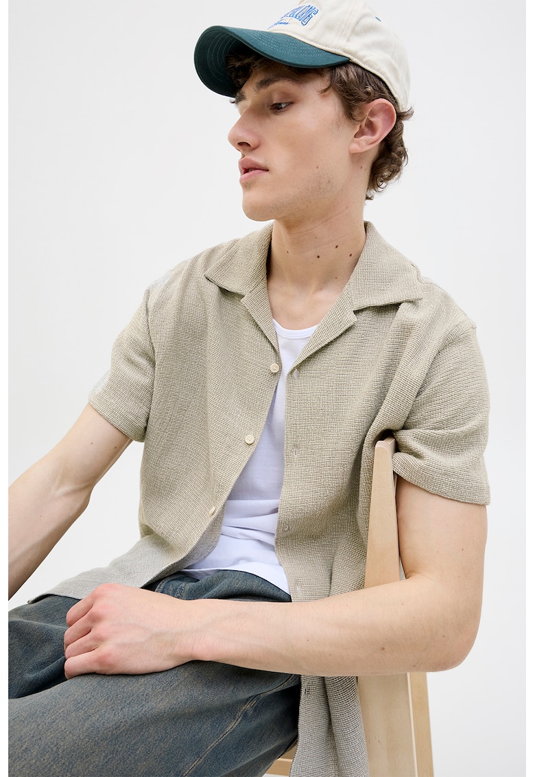 Camasa supradimensionata cu model in dungi