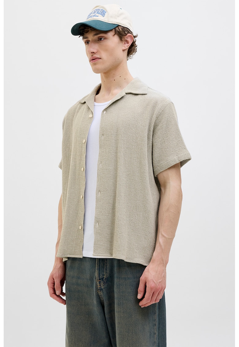 Camasa supradimensionata cu model in dungi