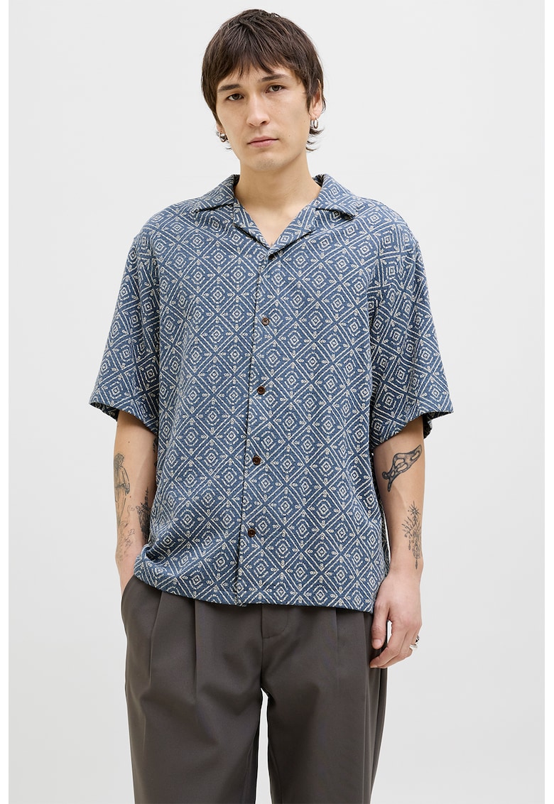 Camasa relaxed fit cu maneci scurte Camasa relaxed fit cu maneci scurte