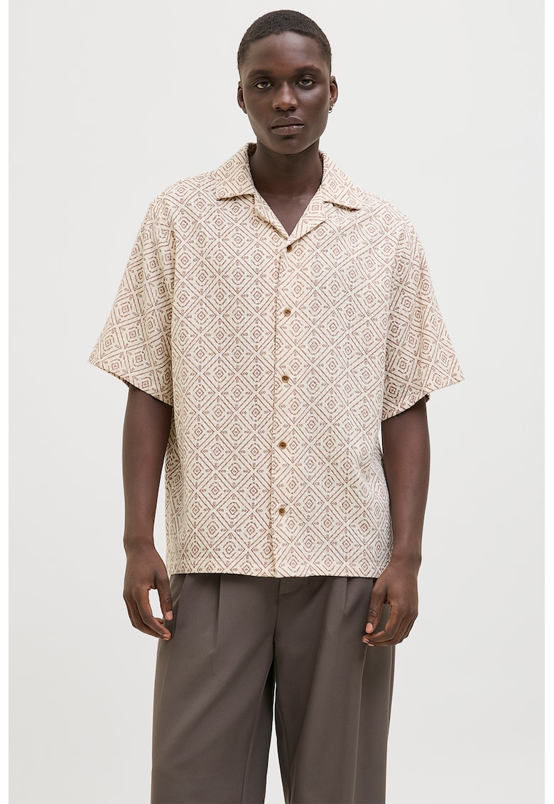 Camasa relaxed fit cu maneci scurte Camasa relaxed fit cu maneci scurte