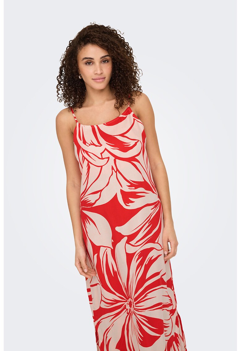 Rochie maxi din modal cu model floral