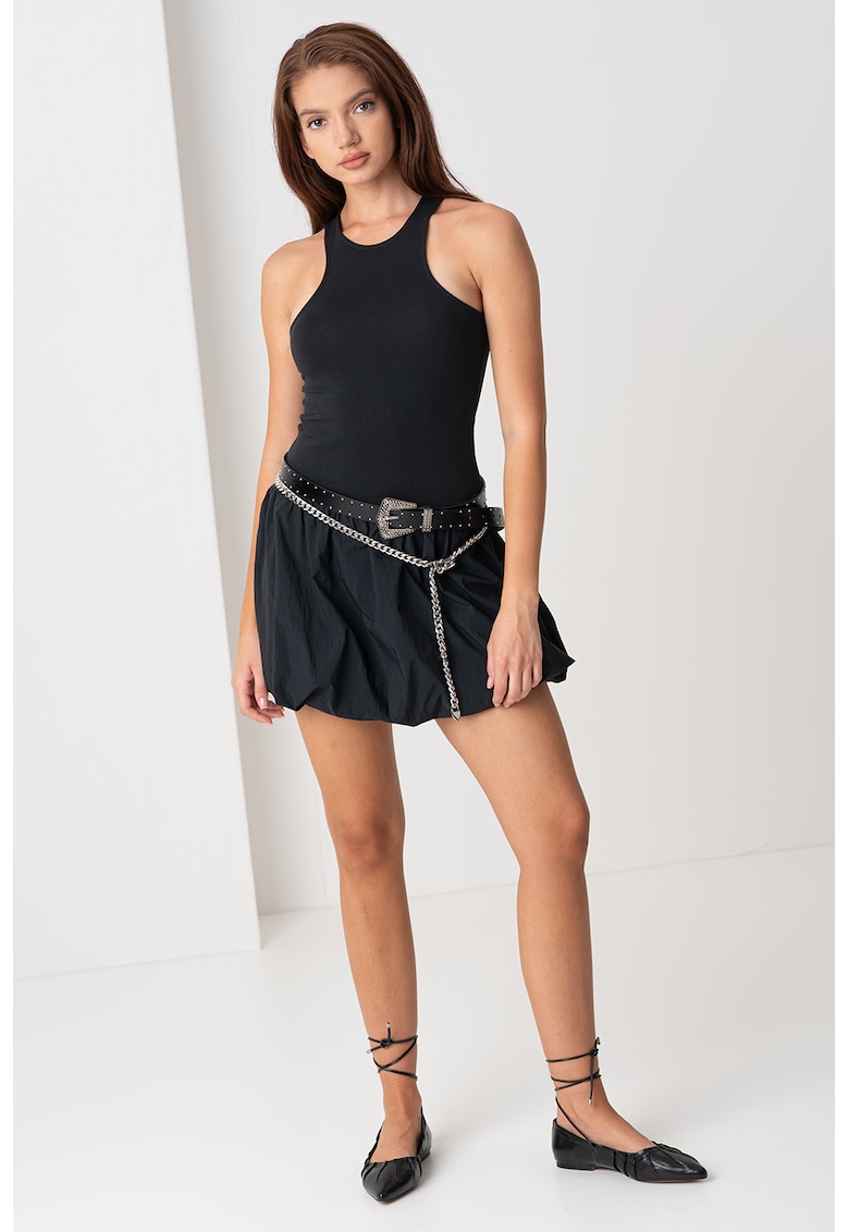 Rochie scurta din amestec de bumbac