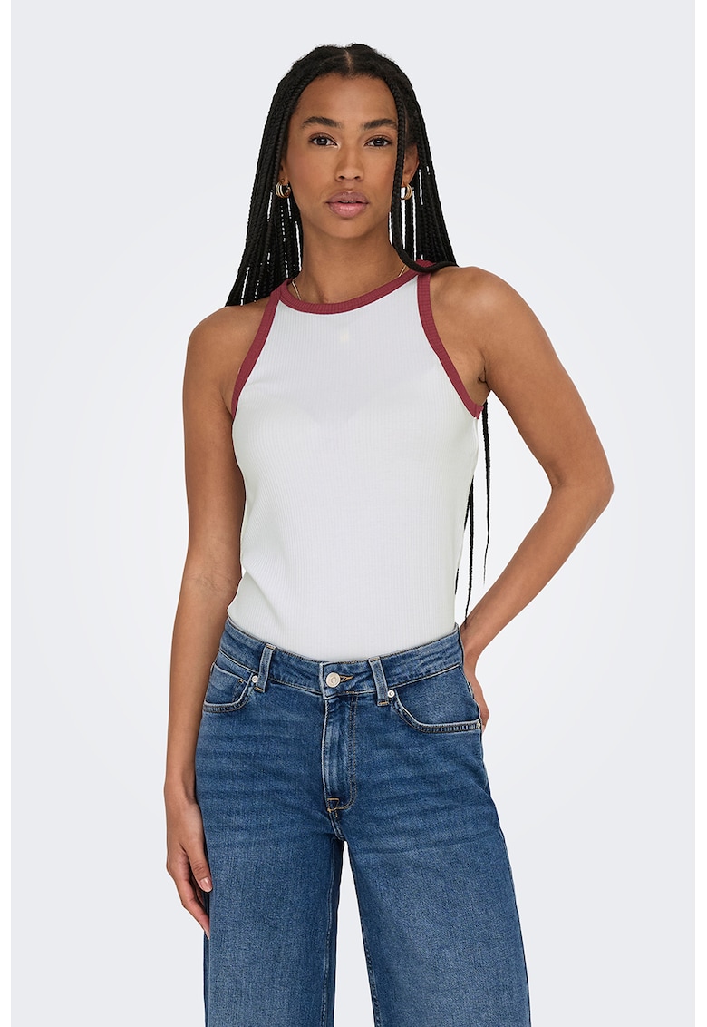 Top din amestec de bumbac organic cu striatii Top din amestec de bumbac organic cu striatii