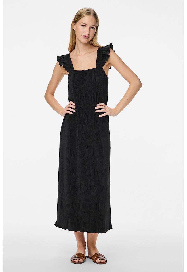 Rochie lunga cu croiala dreapta