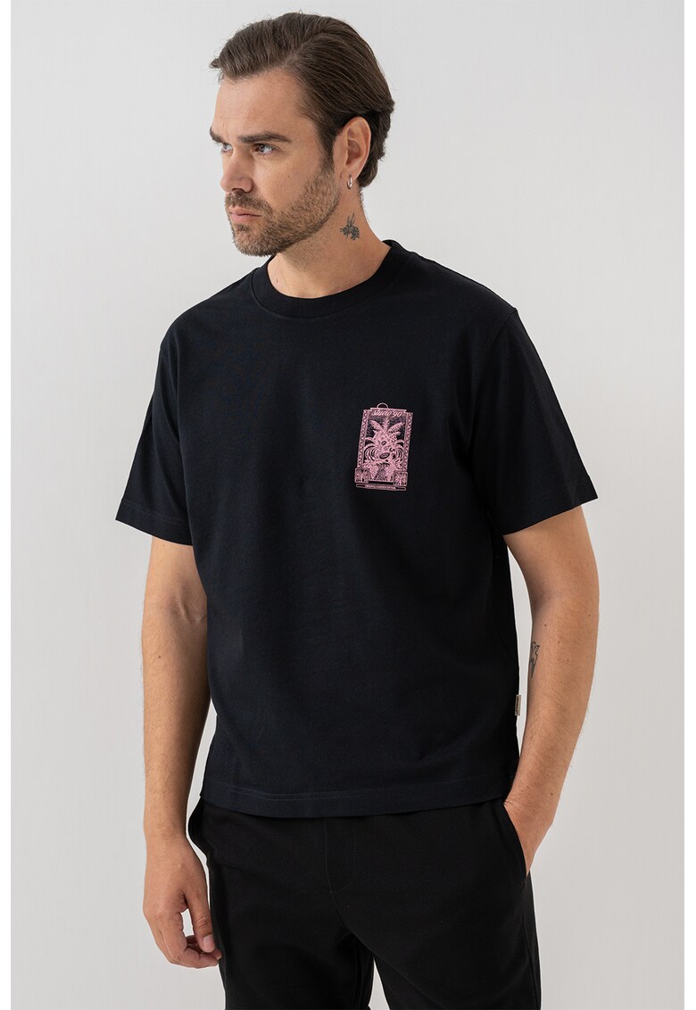 Tricou cu imprimeu pe partea din spate