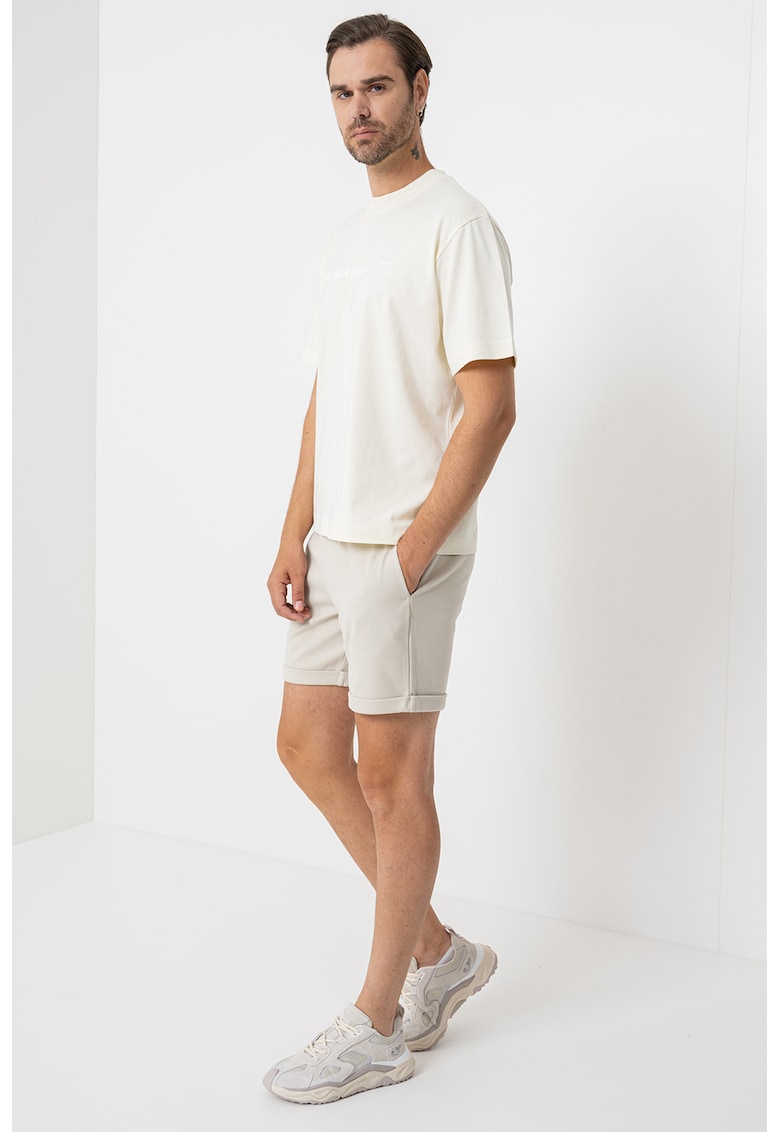 Tricou lejer cu imprimeu text