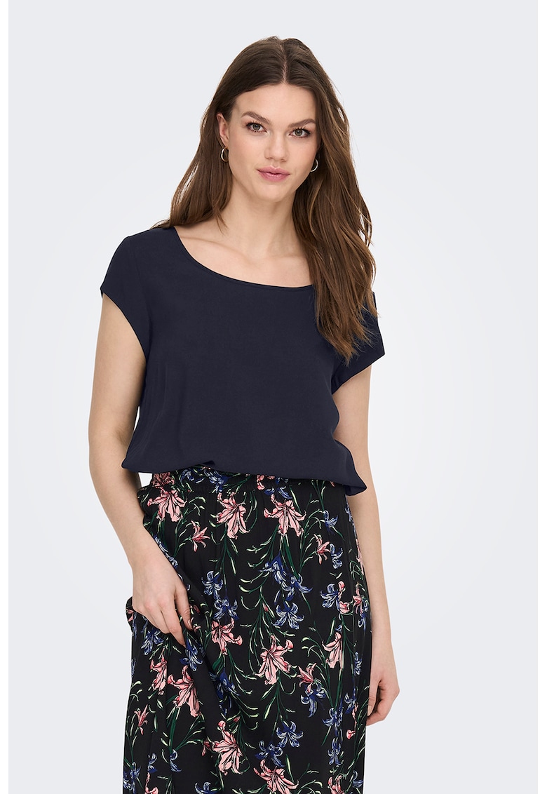 Bluza vaporoasa cu maneci scurte Nova