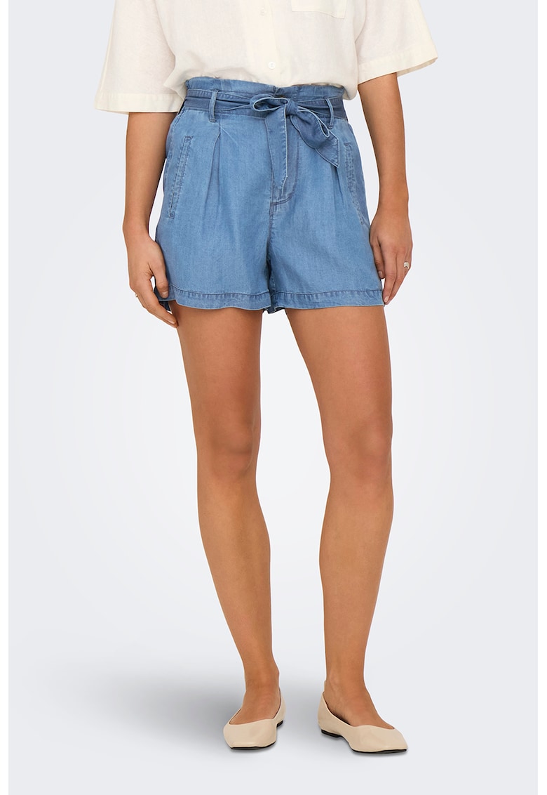 Pantaloni scurti din lyocell