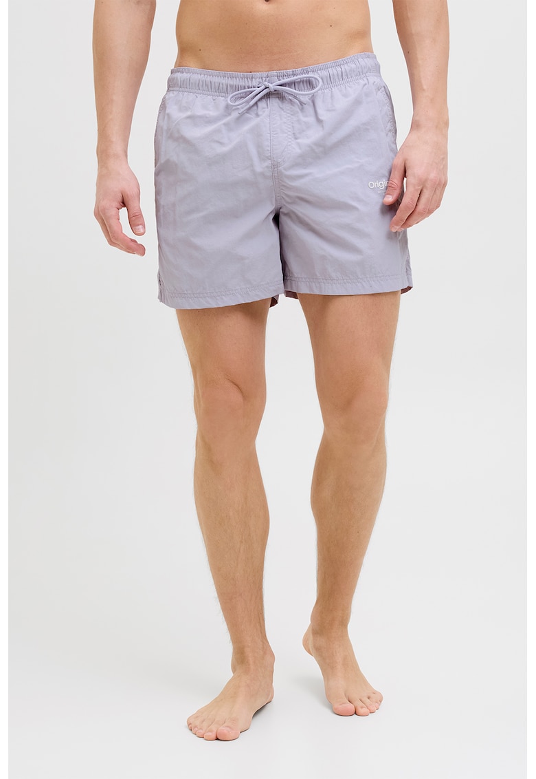 Pantaloni scurti de baie cu snur de ajustare