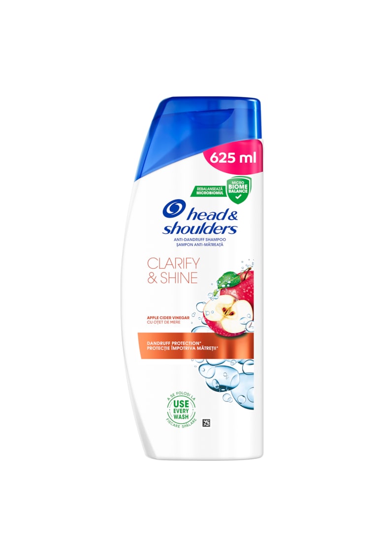 Sampon anti-matreata Head & Shoulders Clarify & Shine cu otet de mere - 625ml