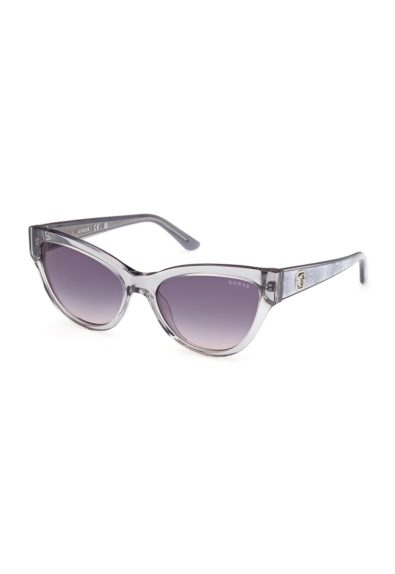 Ochelari de soare cat-eye - Gri deschis