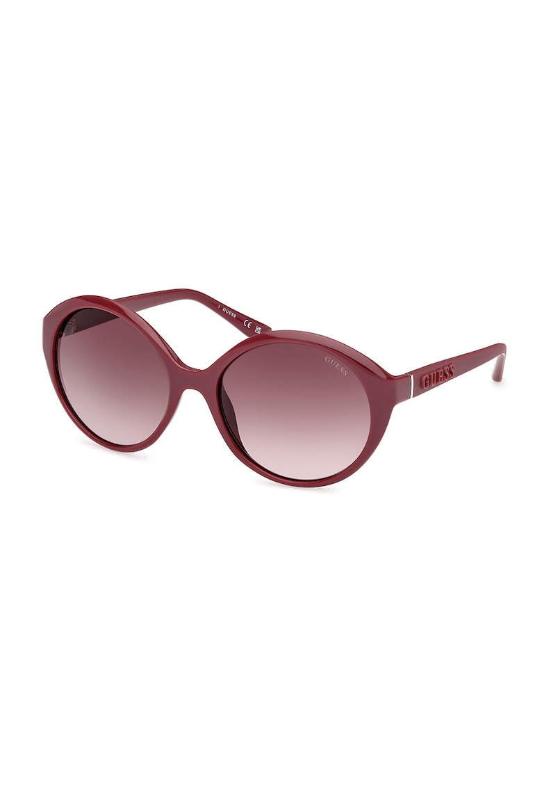 Ochelari de soare cat-eye cu lentile in degrade - Violet pruna