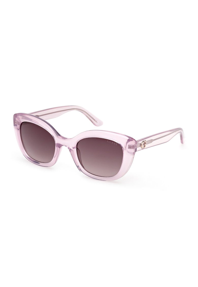 Ochelari de soare cat-eye cu model uni