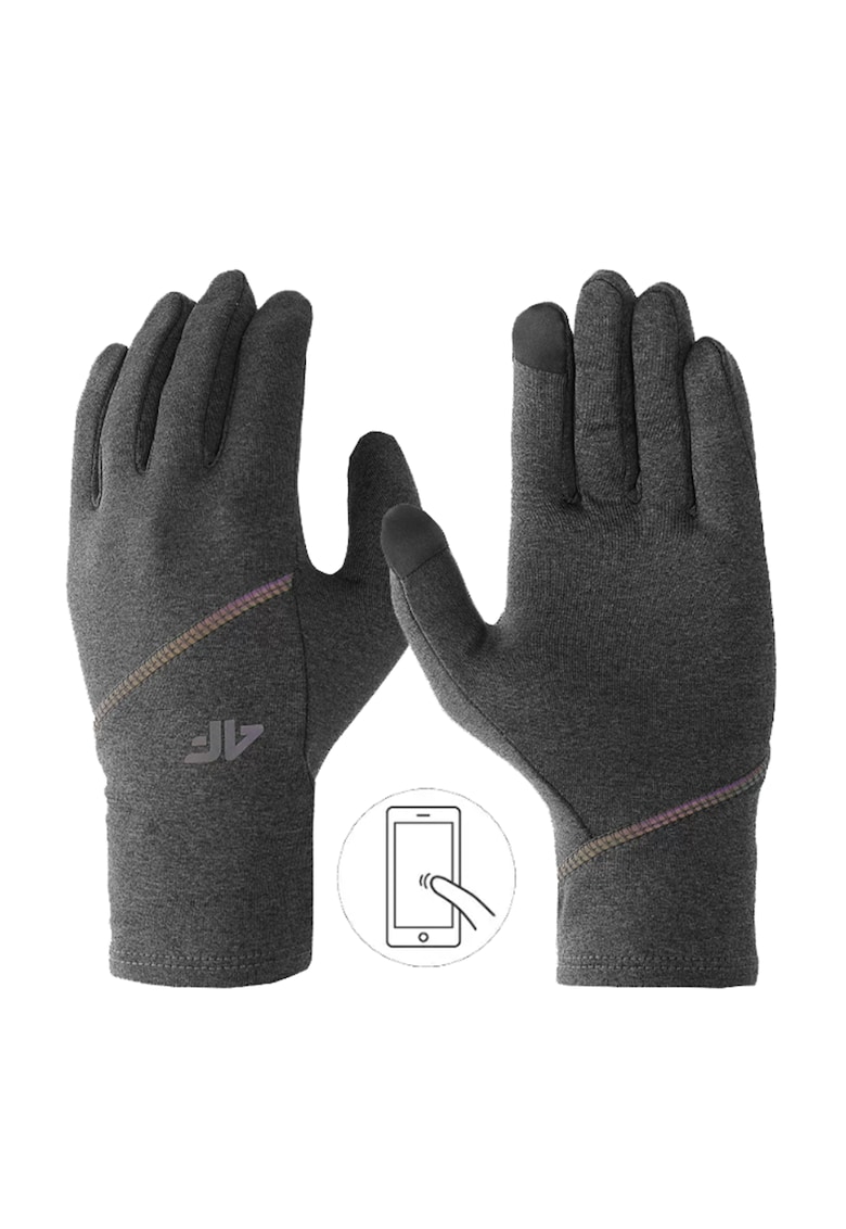 4f Manusi unisex Poliester - Negru