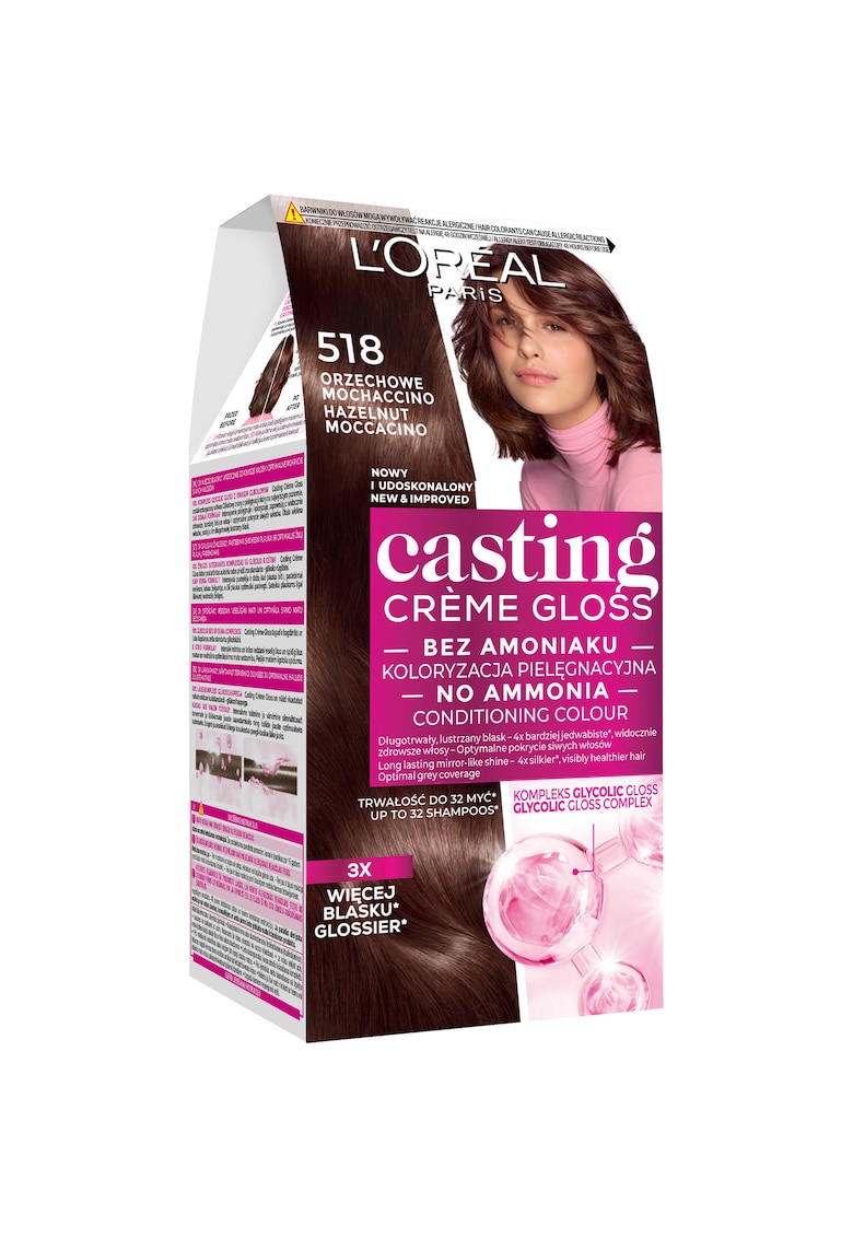 Vopsea de par semi-permanenta fara amoniac - Casting Creme Gloss