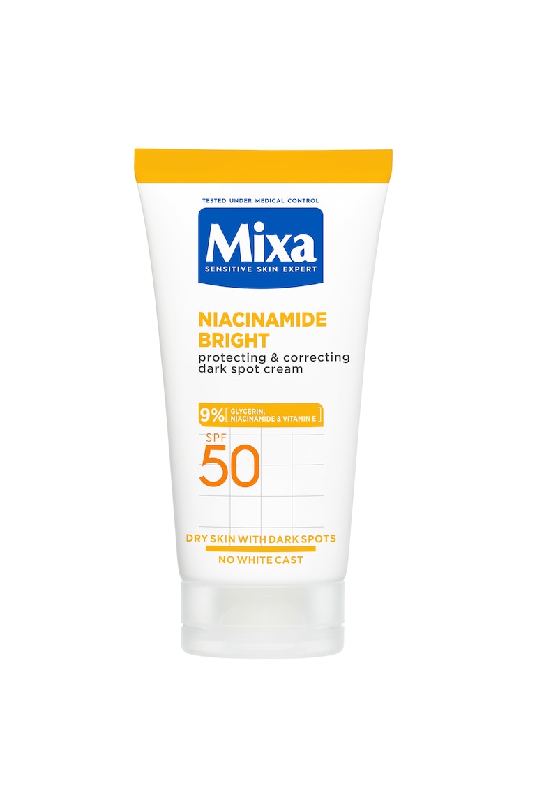 Crema Niacinamide Bright de protecție și corectare a petelor pigmentare cu SPF 50 - 50 ml