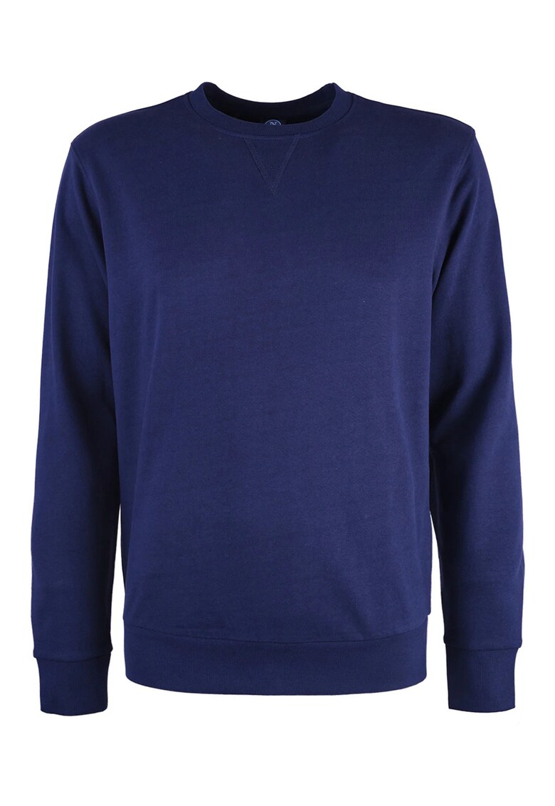 Bluza de trening uni cu decolteu la baza gatului -