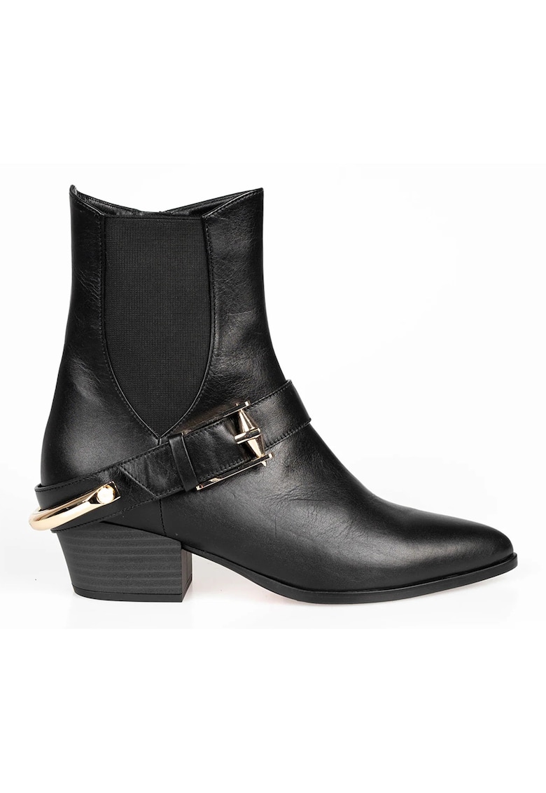 Botine Western din piele – – Baldinini Botine Western din piele – – Baldinini