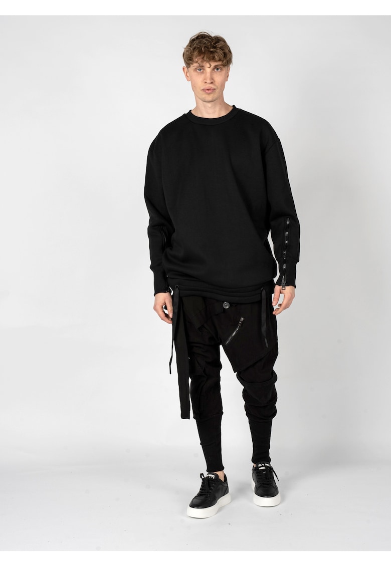 Bluza de training din bumbac lejera -