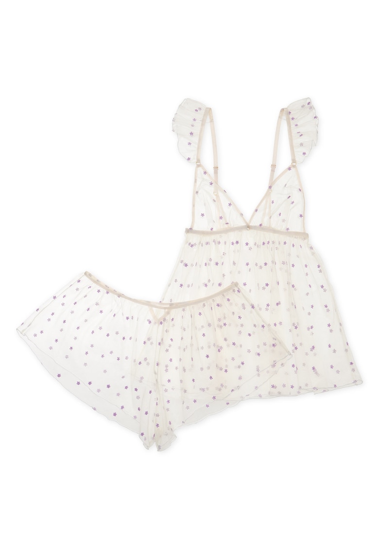 Pijama dama  Alb crem