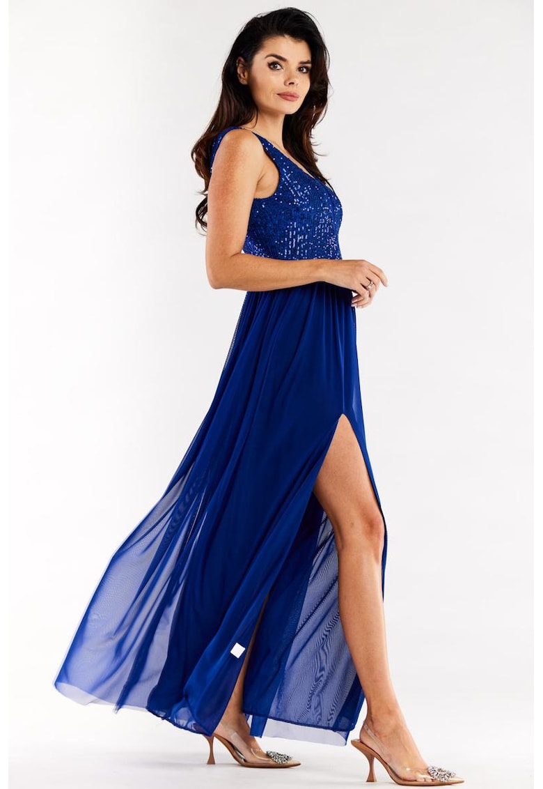 Lunga Rochie Fara maneca A486