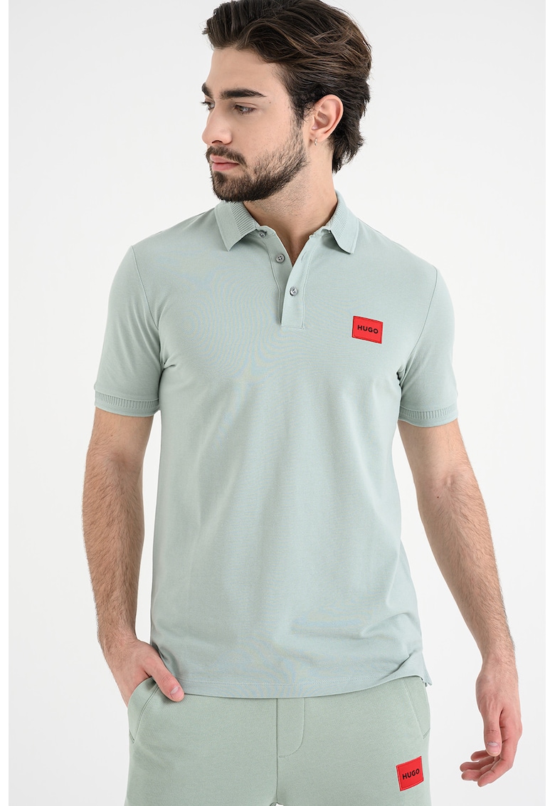 Tricou polo slim fit Dereso