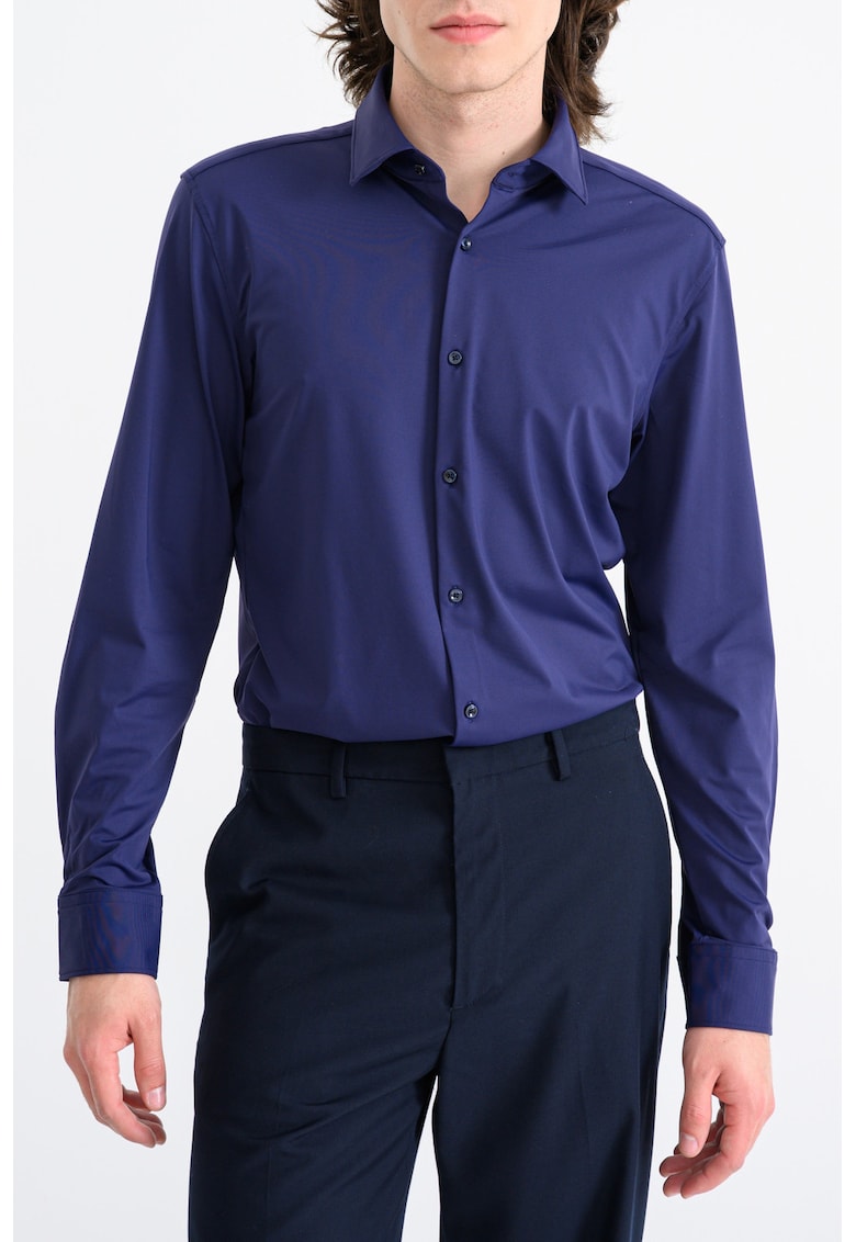 Camasa slim fit cu maneci lungi Kenno