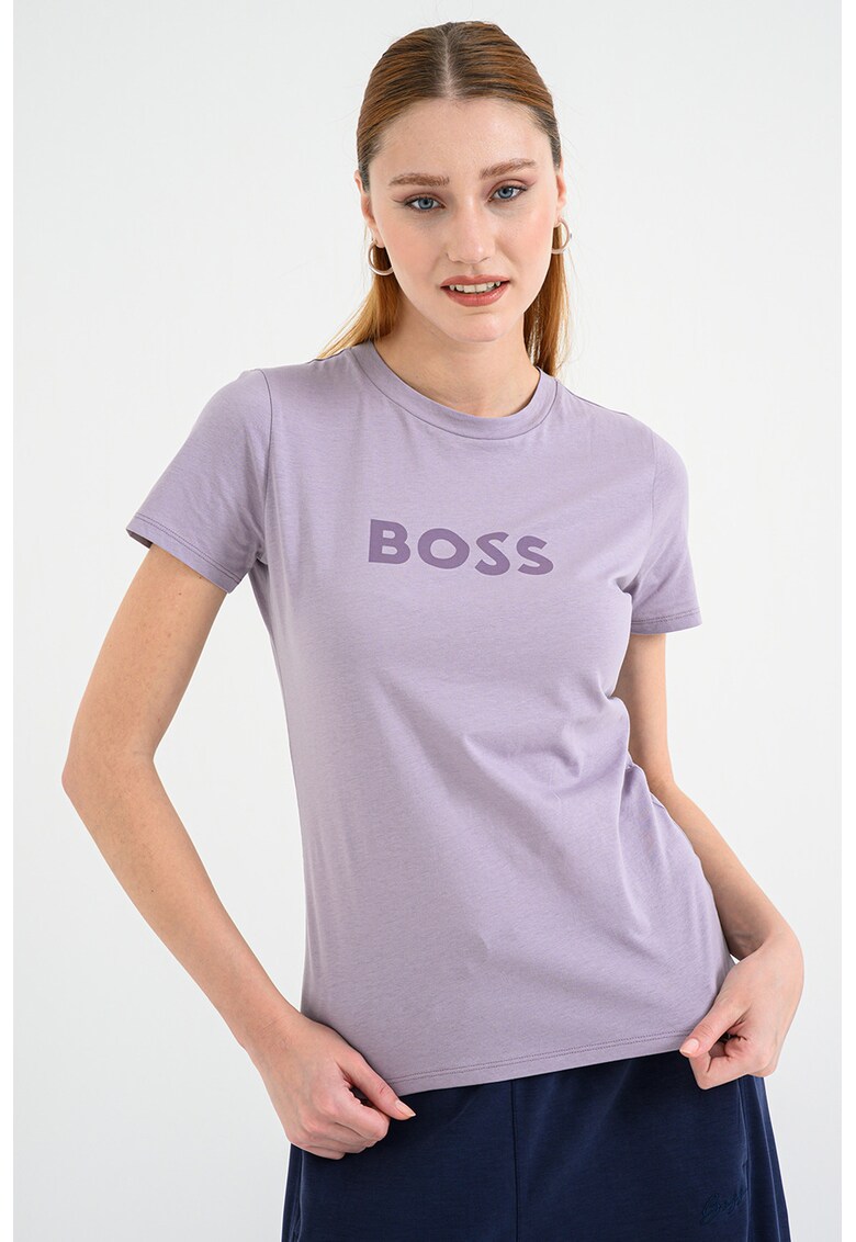 Tricou cu imprimeu logo pe piept Elogo