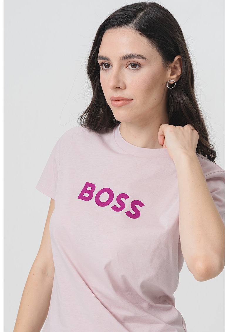 Tricou cu imprimeu logo pe piept Elogo