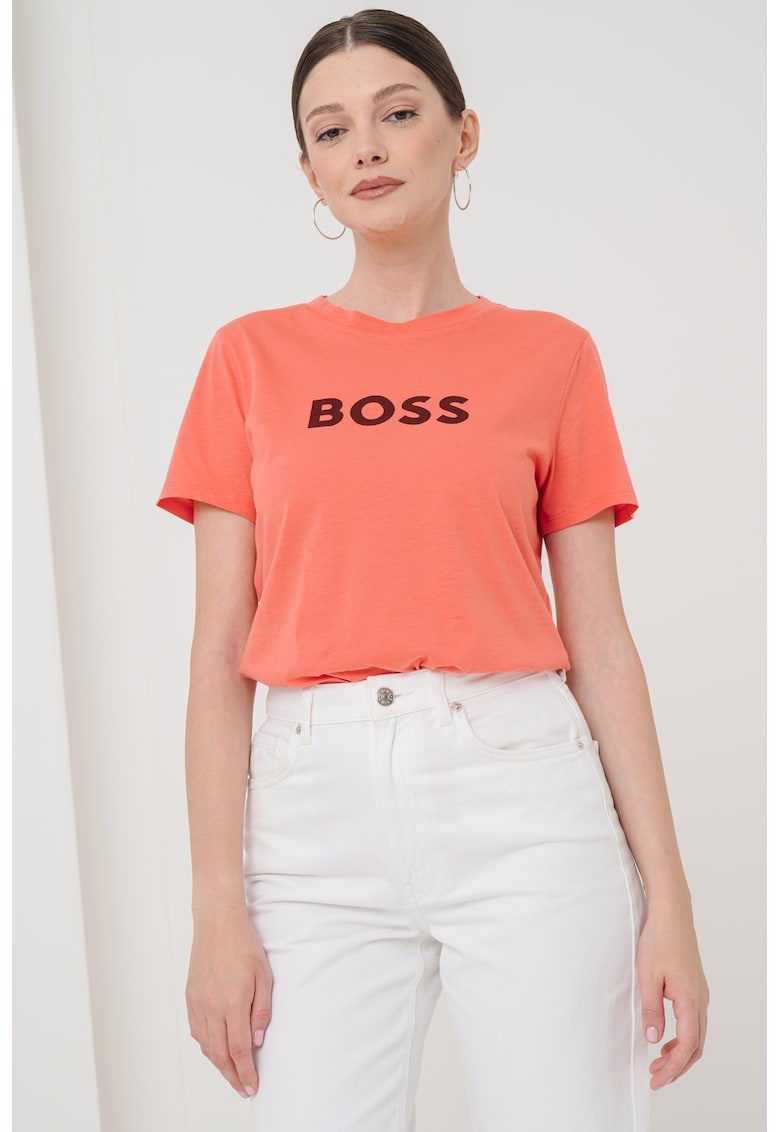 Tricou cu imprimeu logo pe piept Elogo