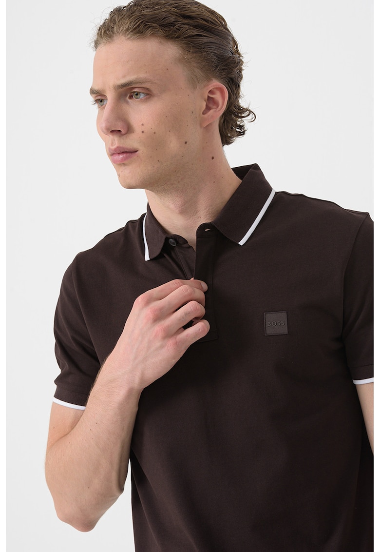 Tricou polo slim fit Passertip