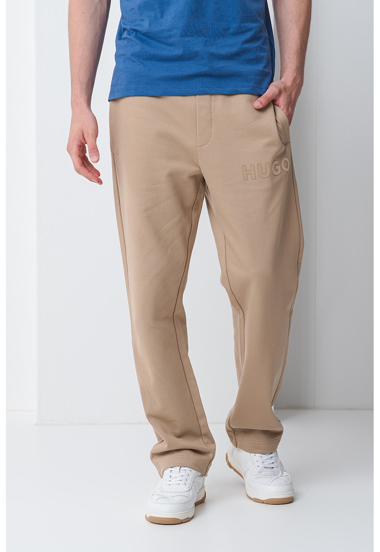 Pantaloni de trening relaxed fit cu buzunar aplicat Dumrulo