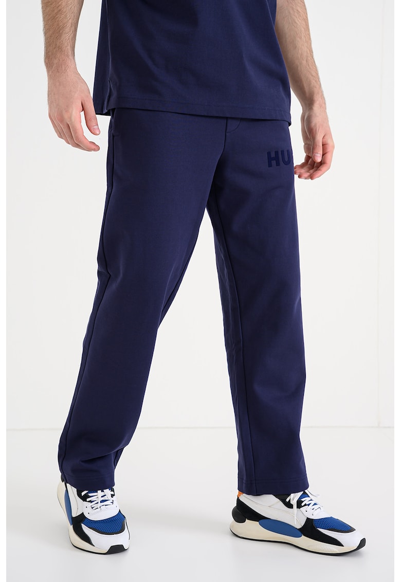 Pantaloni de trening relaxed fit Dumrulo - Albastru indigo